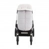 UNIVERSAL FOOTMUFF STROLLER TWIN GREY 45x98x3 CM