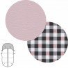 SACCO P.PASSEGGINO UNIVERSALE NEW VICHY ROSA 45x98x3 CM