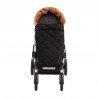 CHANCELI?RE POUSSETTE OSLO BARBOUR NOIR 50x100x8 CM