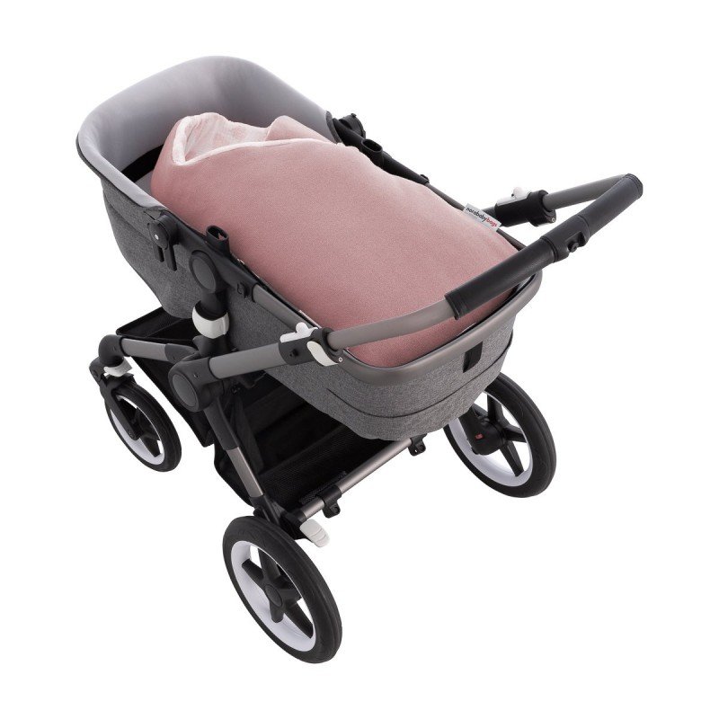 NID D.ANGE POUR BEBE REVERS. SERENI ROSE 40x80x5 CM