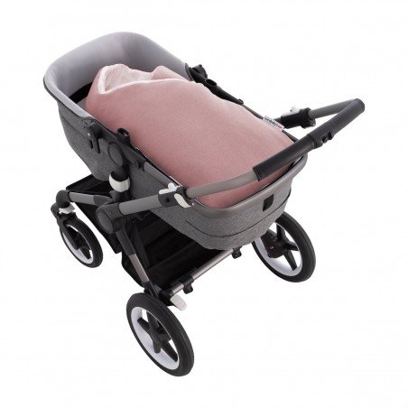 NID D.ANGE POUR BEBE REVERS. SERENI ROSE 40x80x5 CM