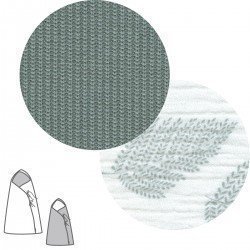 BABY FOOTMUFF FOR PRAM REVERS. SERENI GREEN 40x80x5 CM