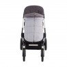 UNIVERSAL FOOTMUFF STROLLER FRESH GREY 45x98x3 CM