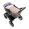 FOOTMUFF 2 IN 1 TWIN BEIGE 35x80x6 CM