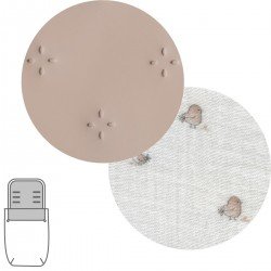 FOOTMUFF 2 IN 1 TWIN BEIGE 35x80x6 CM