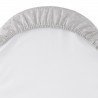 2 DRAP HOUSSE-COUFFIN/POUSSETT 35x80x7 CM ARDI GRIS