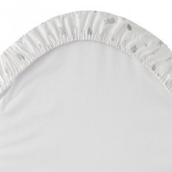 2 DRAP HOUSSE-COUFFIN/POUSSETT 35x80x7 CM ARDI GRIS