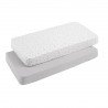 2 LENZUOLO REGOLABILE-CULLA 60 60x120x17 CM ARDI GRAU