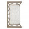2 DRAP HOUSSE - LIT 60 60x120x17 CM ARDI VERT