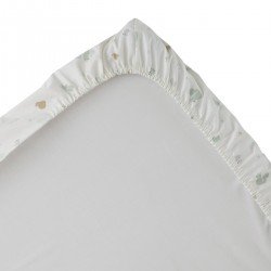 2 DRAP HOUSSE - PETIT LIT 50x82x10 CM ARDI VERT