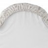 2 DRAP HOUSSE-COUFFIN/POUSSETT 35x80x7 CM ABETE BEIGE