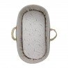 2 FITTED SHEET-BASKET/PRAM 35x80x7 CM ABETE BEIGE