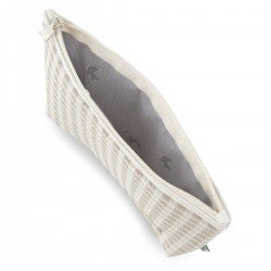 BORSA BAGNO VICKY BEIGE 6x28x20 CM