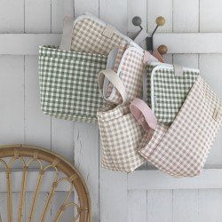 TROUSSE DE TOILETTE VICKY VERT 6x28x20 CM