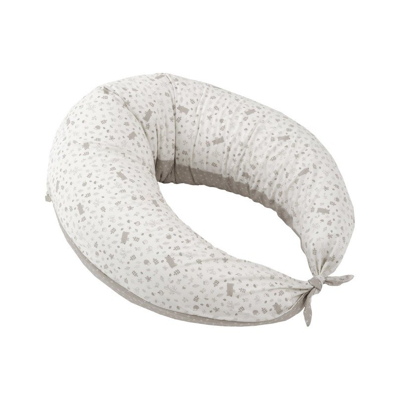NURSING PILLOW MOON 80x185x16 CM ABETE BEIGE