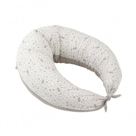 NURSING PILLOW MOON 80x185x16 CM ABETE BEIGE