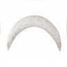 NURSING PILLOW MOON 80x185x16 CM ABETE BEIGE