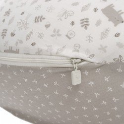 NURSING PILLOW MOON 80x185x16 CM ABETE BEIGE