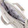 BOLSO MATERNAL PACK VICKY BEIGE 16x43x37 CM