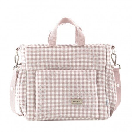 BOLSO MATERNAL PACK VICKY ROSA 16x43x37 CM