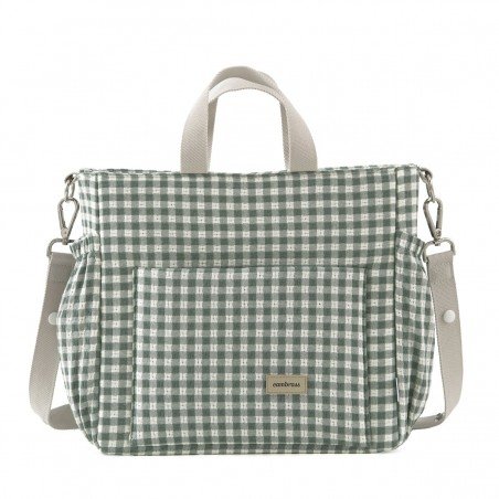 BOLSO MATERNAL PACK VICKY VERDE 16x43x37 CM