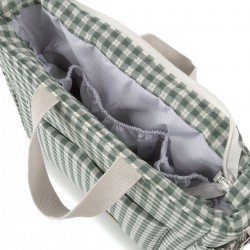 MATERNITY BAG PACK VICKY GREEN 16x43x37 CM