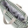 BOLSO MATERNAL PACK VICKY VERDE 16x43x37 CM