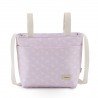 BOLSO ORGANIZADOR XL BLUSH ROSA 15x38x28 CM