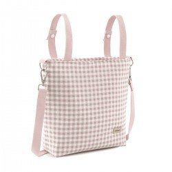 BOLSO TALEGA VICKY ROSA 12x40x35 CM