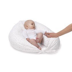 NURSING PILLOW MOON 80x185x16 CM LIBERTY PINK