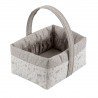 LAYETTE BASKET 22.5x29x29 CM ABETE BEIGE