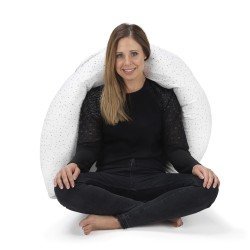 NURSING PILLOW MOON 80x185x16 CM LIBERTY PINK