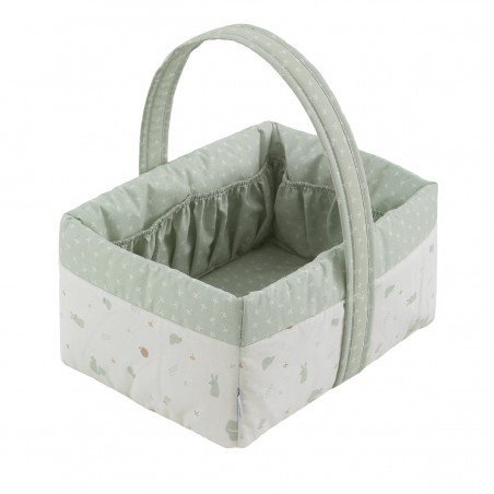 CESTINA IMBOTTITA 22.5x29x29 CM ARDI VERDE