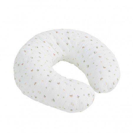 SMALL NURSING PILLOW 53x45x10 CM HOUSE MINT