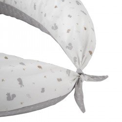 CUSCINO ALLATAMENTO LUNA 80x185x16 CM ARDI GRAU