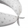 CUSCINO ALLATAMENTO LUNA 80x185x16 CM ARDI GRAU