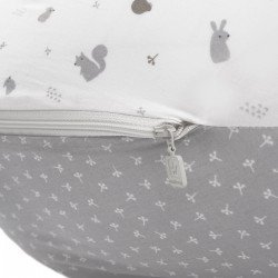 CUSCINO ALLATAMENTO LUNA 80x185x16 CM ARDI GRAU