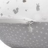 CUSCINO ALLATAMENTO LUNA 80x185x16 CM ARDI GRAU