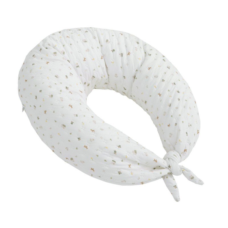 NURSING PILLOW MOON 80x185x16 CM HOUSE MINT