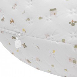 NURSING PILLOW MOON 80x185x16 CM HOUSE MINT