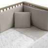 JGO 2 PCS.COLCHA I-V. CUNA 60 ABETE BEIGE 60x120x3 CM