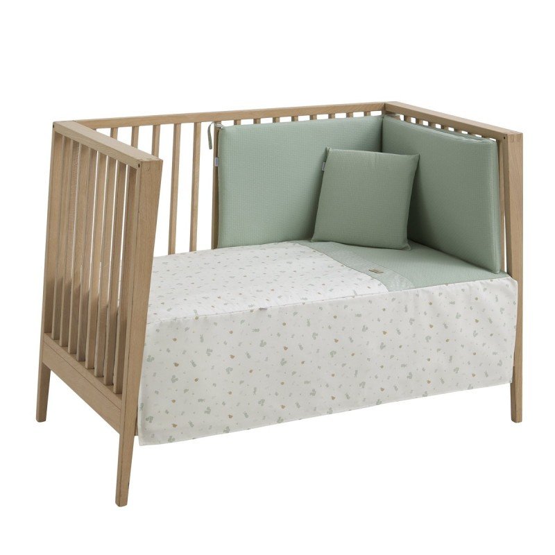 JEU 2 PCS.DESSU DE LIT 60 ARDI VERT 60x120x3 CM
