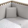 JOGGO 2 PCS.FEDERA PIUMONE 60 ARDI GRAU 100x140x3 CM