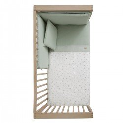 JEU 2 PCS.HOUSSE DE COUETTE 70 ARDI VERT 110x170x3 CM
