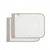 SET 2 TOWEL ABETE BEIGE 25x35x1 CM