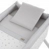 CULLA X DI LEGNO UNE ARDI GRIS/BIANCO 55x87x74 CM