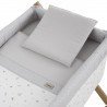 CULLA X DI LEGNO UNE ARDI GRIS/NATURAL 55x87x74 CM