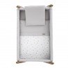 CULLA X DI LEGNO UNE ARDI GRIS/NATURAL 55x87x74 CM