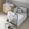 SMALL BED X WOOD UNE ARDI GREY/NATURAL 55x87x74 CM