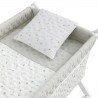 SMALL BED X WOOD UNE HOUSE MINT/WHITE 55x87x74 CM